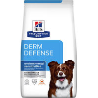 Produktbild von Hill's Prescription Diet Derm Defense Adult Trockenfutter mit Huhn für Haut und Fell 2 x 12 kg - 2 x 12 kg