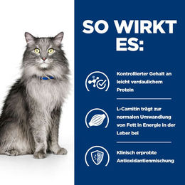 Hill's Prescription Diet Diätfutter für Katzen mit Leber – Bild 1 von 2