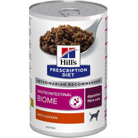 Produktbild von Hill's Prescription Diet Gastrointestinal Biome Hund Nassfutter Huhn Stückchen in Sauce Adult 24 x 370 g - 24 x 370 g
