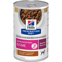 Produktbild von Hill's Prescription Diet Gastrointestinal Biome Ragout mit Huhn Nassfutter für erwachsene Hunde 12 x 354 g - 12 x 354 g