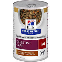 Produktbild von Hill's Prescription Diet i/d Digestive Care Hund Adult Hühnerfleisch und Gemüse Ragout 12 x 354 g - 12 x 354 g