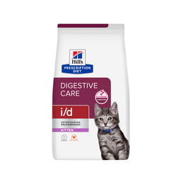 Hill's Prescription Diet i/d Digestive Care Kitten Trockenfutter Huhn 2 x 3 kg – Bild 1 von 4