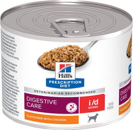 Produktbild von Hill's Prescription Diet i/d Digestive Care Stress Mini Nassfutter mit Huhn für erwachsene Hunde 12 x 200 g - 12 x 200 g