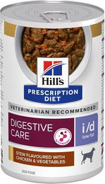 Hill's Prescription Diet i/d Low Fat Digestive Care Hund Adult Ragout mit Huhn und Gemüse 354 g - 48 x 354 g – Bild 1 von 6