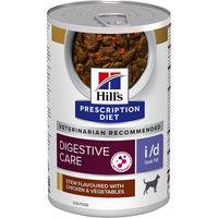 Produktbild von Hill's Prescription Diet i/d Low Fat Digestive Care Ragout Nassfutter für erwachsene Hunde 24 x 354 g - 24 x 354 g