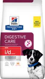 Hill's Prescription Diet i/d Stress Mini Digestive Care Hundefutter mit Huhn für erwachsene kleine Hunde 3 kg - 3 kg – Bild 1 von 5