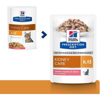 Produktbild von Hill's Prescription Diet k/d Kidney Care Hund Nassfutter Rind 48 x 85 g