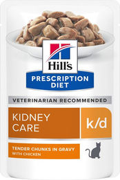 Hill's Prescription Diet k/d Kidney Care Nassfutter Lachs 24 x 85 g Diätfutter für Hunde und Katzen bei Nierenerkrankungen – Bild 1 von 2