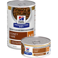 Produktbild von Hill's Prescription Diet k/d Kidney Care Ragout Hundefutter 12 x 354 g