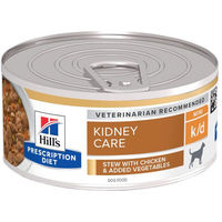 Produktbild von Hill's Prescription Diet k/d Kidney Care Ragout Mini Nassfutter für erwachsene Hunde 24 x 156 g - 24 x 156 g