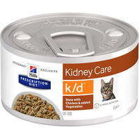 Produktbild von Hill's Prescription Diet k/d Kidney Care Ragout Thunfisch und Gemüse Diätfutter für Katzen 24 x 82 g