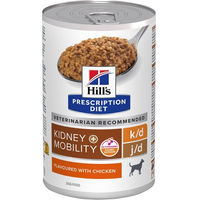 Produktbild von Hill's Prescription Diet k/d + Mobility Hund Nassfutter Huhn Adult 12 x 370 g für Nieren und Gelenke - 12 x 370 g