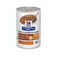 Produktbild von Hill's Prescription Diet k/d + Mobility Hundediätfutter für Nieren und Gelenke 12 x 370 g