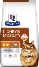 Hill's Prescription Diet k/d + Mobility Trockenfutter Huhn für Katzen zur Unterstützung von Nieren und Gelenken 3 kg - 2 x 3 kg – Bild 1 von 7