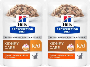Hill's Prescription Diet k/d Nassfutter für erwachsene Katzen zur Unterstützung der Nierenfunktion – Bild 1 von 2