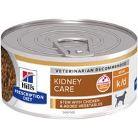 Produktbild von Hill's Prescription Diet k/d Nassfutter Ragout mit Huhn für Hunde und Katzen zur Unterstützung der Nierenfunktion 24x156g - 24 x 156 g