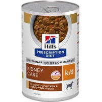 Produktbild von Hill's Prescription Diet Kidney Care k/d Ragout Huhn mit Gemüse für erwachsene Hunde 48x354g