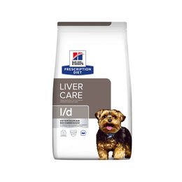 Hill's Prescription Diet l/d Hund Diätfutter mit Leber Trockenfutter 2 x 10 kg – Bild 1 von 3