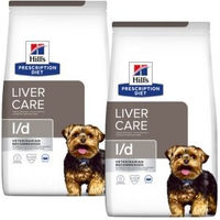 Produktbild von Hill's Prescription Diet l/d Veterinärdiät Trockenfutter für Hunde zur Unterstützung der Leber 2x4 kg - 2 x 4 kg