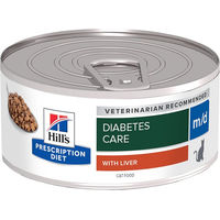 Produktbild von Hill's Prescription Diet m/d Diabetes Care Adult Nassfutter zur Gewichtskontrolle 6 x 156 g - 12 x 156 g