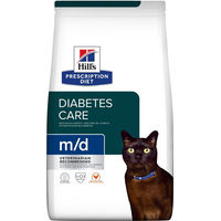 Produktbild von Hill's Prescription Diet m/d Diabetes Care Trockenfutter für erwachsene Katzen zur Gewichtskontrolle mit Huhn 1,5 kg - 1,5 kg
