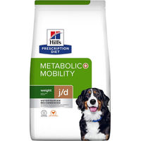 Produktbild von Hill's Prescription Diet Metabolic + Mobility Hund Diätfutter mit Huhn zur Gewichtsreduktion und Gelenkunterstützung für Adult und Senior 6 kg