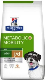 Produktbild von Hill's Prescription Diet Metabolic + Mobility j/d Mini Trockenfutter für Hunde zur Gewichtskontrolle und Gelenkunterstützung 12 kg - 2 x 6 kg