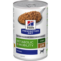 Produktbild von Hill's Prescription Diet Metabolic + Mobility Nassfutter für erwachsene Hunde zur Gewichtsreduktion und Gelenkunterstützung 24 x 370 g - 24 x 370 g