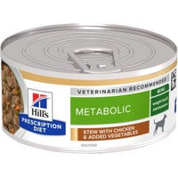 Produktbild von Hill's Prescription Diet Metabolic Ragout Huhn mit Gemüse Nassfutter zur Gewichtskontrolle 48x156 g