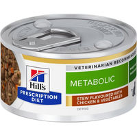 Produktbild von Hill's Prescription Diet Metabolic Ragout Huhn Nassfutter für erwachsene Hunde zur Gewichtskontrolle 48 x 82 g - 48 x 82 g