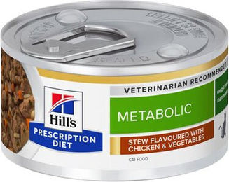 Hill's Prescription Diet Metabolic Stew Katzen Nassfutter zur Gewichtskontrolle 24 x 82 g – Bild 1 von 2