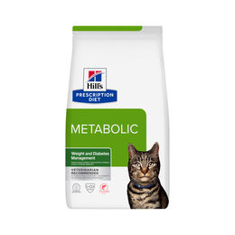 Hill's Prescription Diet Metabolic Trockenfutter für erwachsene Katzen zur Gewichtsreduktion und Diabeteskontrolle 8 kg – Bild 1 von 3