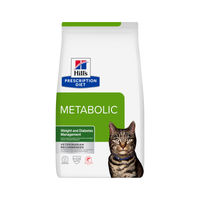 Produktbild von Hill's Prescription Diet Metabolic Trockenfutter für erwachsene Katzen zur Gewichtsreduktion und Diabeteskontrolle 8 kg
