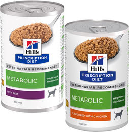 Hill's Prescription Diet Metabolic Weight Management Hund Nassfutter Huhn 12 x 370 g – Bild 1 von 3