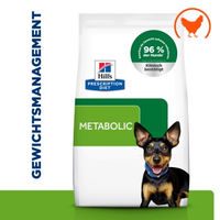 Produktbild von Hill's Prescription Diet Metabolic Weight Management Mini Trockenfutter Huhn zur Gewichtskontrolle 2x6 kg - 2 x 6 kg