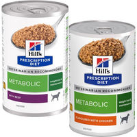 Produktbild von Hill's Prescription Diet Metabolic Weight Management Nassfutter für erwachsene Hunde mit Huhn zur Gewichtskontrolle 48 x 200 g - 48 x 200 g