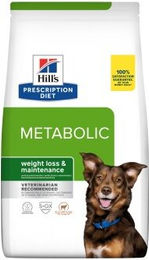 Hill's Prescription Diet Metabolic Weight Management Trockenfutter für erwachsene Hunde mit Lamm und Reis zur Gewichtskontrolle 12 kg - 12 kg – Bild 1 von 8