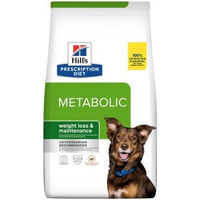 Produktbild von Hill's Prescription Diet Metabolic Weight Management Trockenfutter für erwachsene Hunde mit Lamm und Reis zur Gewichtskontrolle 12 kg - 12 kg
