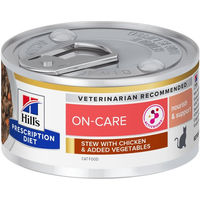 Produktbild von Hill's Prescription Diet On-Care Ragout Huhn Nassfutter für erwachsene Katzen 24 x 82 g - 24 x 82 g