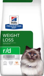 Hill's Prescription Diet r/d Weight Loss Katzenfutter Trockenfutter zur Gewichtsreduktion für adulte Katzen 3 kg - 3 x 3 kg – Bild 1 von 11