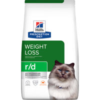 Produktbild von Hill's Prescription Diet r/d Weight Loss Katzenfutter Trockenfutter zur Gewichtsreduktion für adulte Katzen 3 kg - 3 x 3 kg