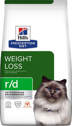 Produktbild von Hill's Prescription Diet r/d Weight Loss Trockenfutter Huhn für erwachsene Hunde zur Gewichtskontrolle 2 x 3 kg - 2 x 3 kg