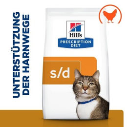 Hill's Prescription Diet s/d Urinary Care Trockenfutter für erwachsene Katzen 1,5 kg - 1,5 kg – Bild 1 von 5