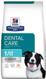 Hill's Prescription Diet t/d Dental Care Trockenfutter für erwachsene Hunde zur Zahnhygiene 2 x 10 kg - 10 kg – Bild 1 von 9
