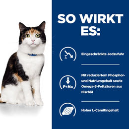 Produktbild von Hill's Prescription Diet Trockenfutter für Katzen bei Schilddrüsenerkrankungen 2 x 3 kg