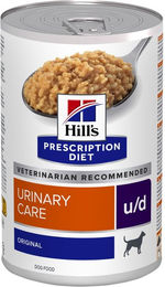 Produktbild von Hill's Prescription Diet u/d Urinary Care Nassfutter für erwachsene Hunde 48 x 370 g - 48 x 370 g
