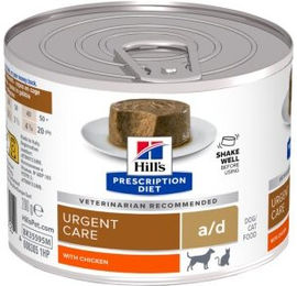 Hill's Prescription Diet Urgent Care a/d Hund Nassfutter mit Huhn zur Rekonvaleszenz 12 x 200 g - 12 x 200 g – Bild 1 von 3