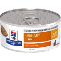 Produktbild von Hill's Prescription Diet Urinary Care c/d Multicare Hund Nassfutter Huhn Adult 24x156 g - 24 x 156 g