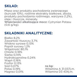 Hill's Prescription Diet Urinary Care c/d Multicare Ragout Huhn und Gemüse Diätfutter für erwachsene Hunde 24x82 g - 24 x 82 g – Bild 1 von 2