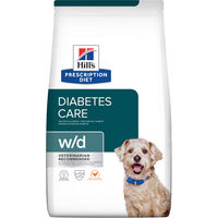 Produktbild von Hill's Prescription Diet w/d Diabetes Care Hundefutter mit Huhn für Adult zur Gewichtskontrolle 10 kg - 2 x 10 kg